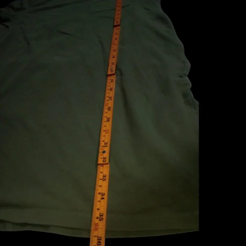 SOLD! Banana Republic Women’s L Green Short Sleeve Knee Length Pullover Dress - Picture 11 of 11